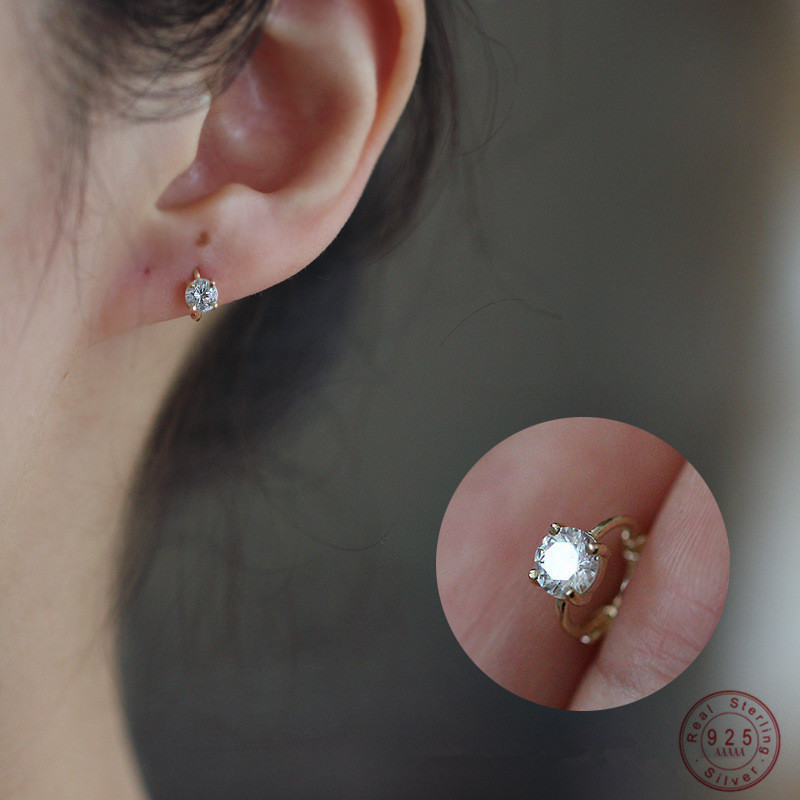 Body Jewelry Diamond - Chất Liệu Bạc 925 Hàn Quốc