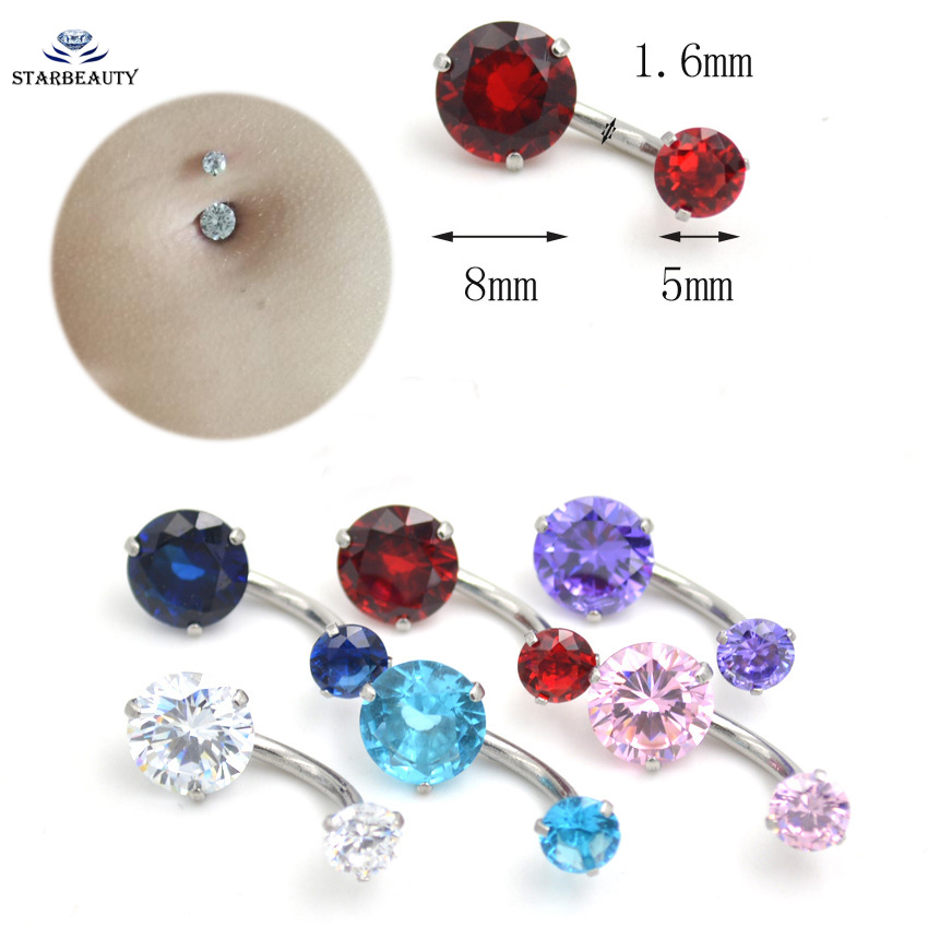 Body Jewelry Brands - New Nhãn Hiệu AAA Zircon Jeweled