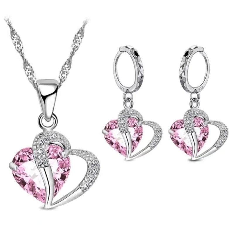 Body Jewelry Lot - Luxury Women 925 Sterling Silver Cubic