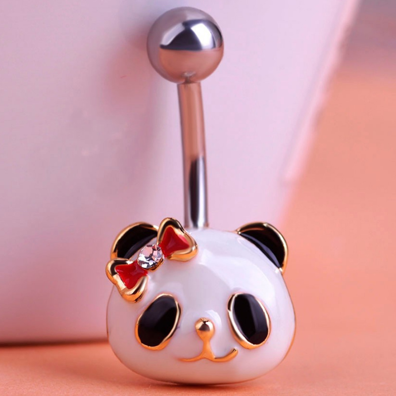 Body Jewelry Brands - zlxgirl fashion women's panda animal sex