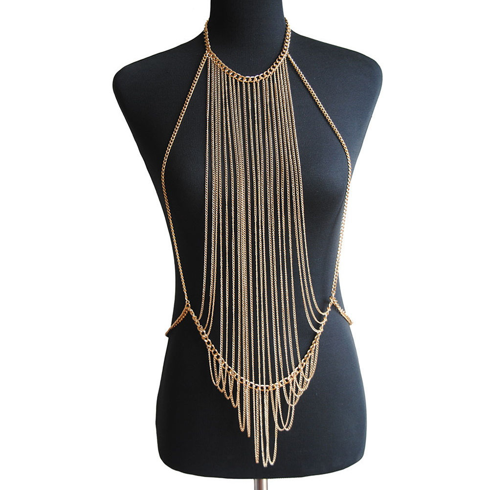 Women Body Chain Multi-Layer T - đánh giá và giá Body Jewelry High End