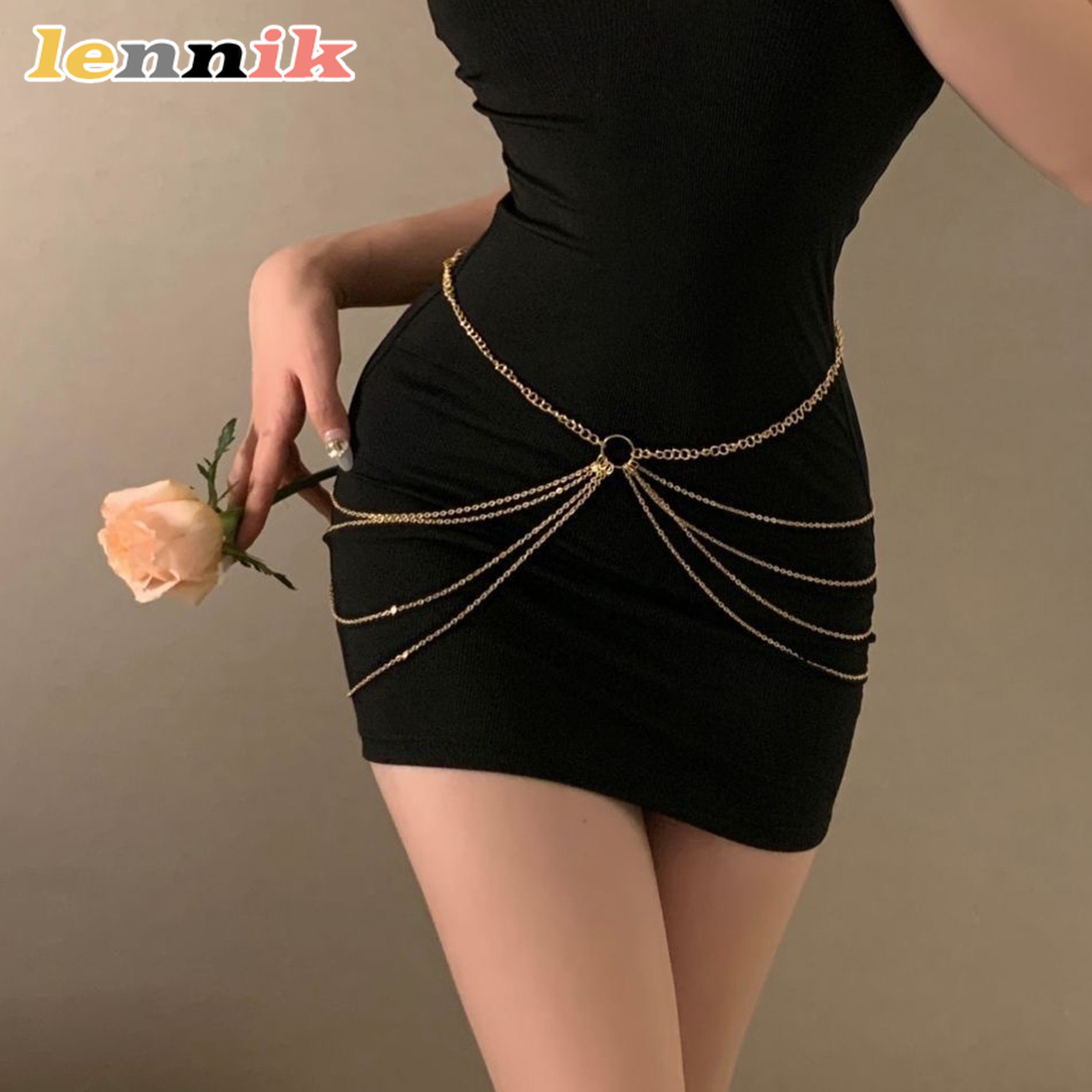 LENNIK Tassel Metal Multi-Laye - đánh giá và giá Body Jewelry In Bulk