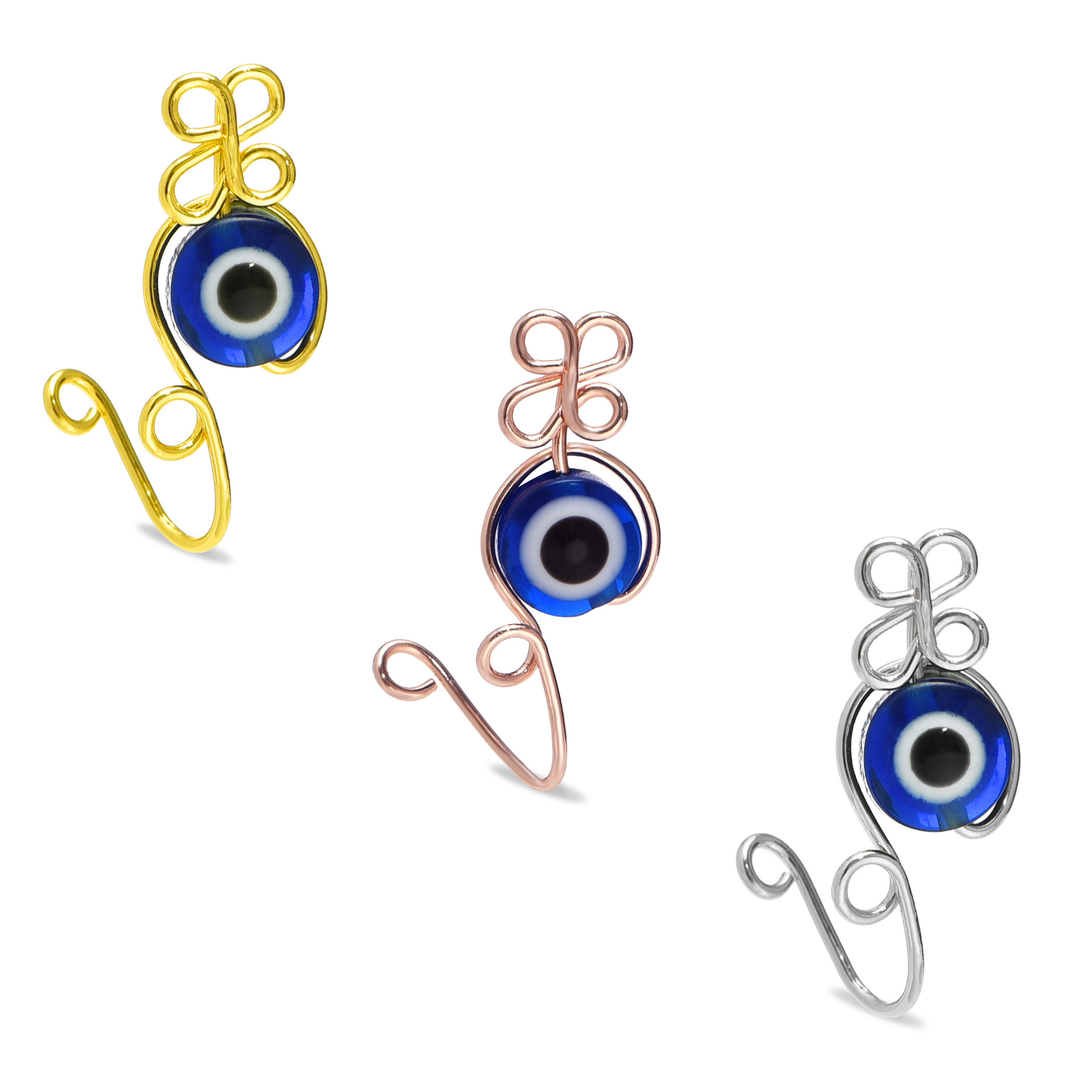 Ác Mắt Mũi Vòng Đồng Hồ Chế Tá - đánh giá và giá Body Jewelry Real Gold