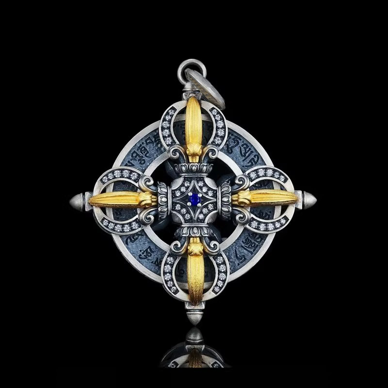 Silver retro diamond pestle pe - đánh giá và giá Body Jewelry High End