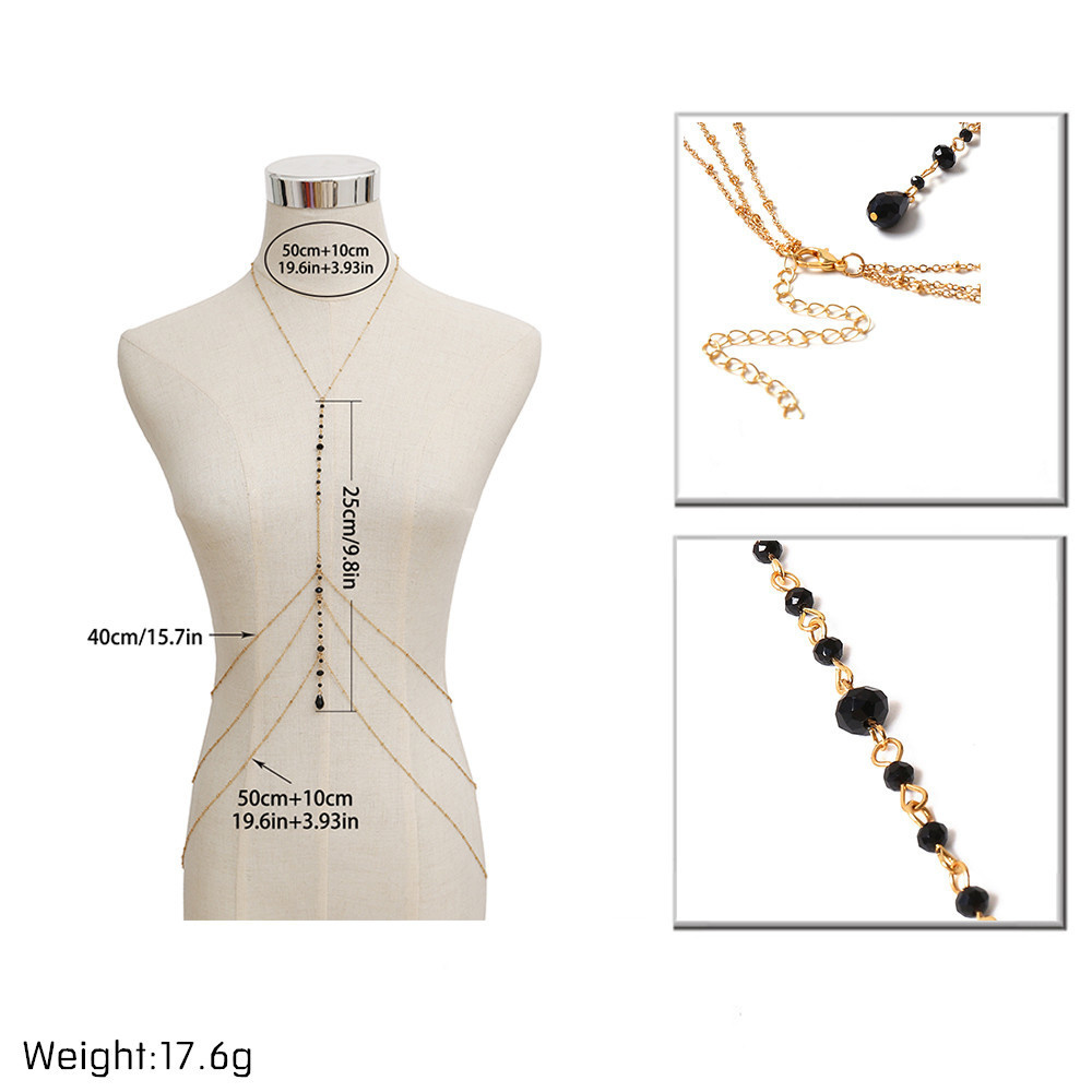 IngeSight.Z Phong Cách Đơn Giả - đánh giá và giá Body Jewelry Necklace