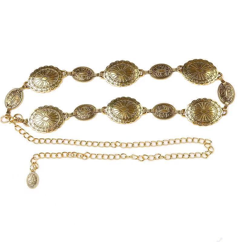 Ladies' retro style metal wais - đánh giá và giá Body Jewelry High End