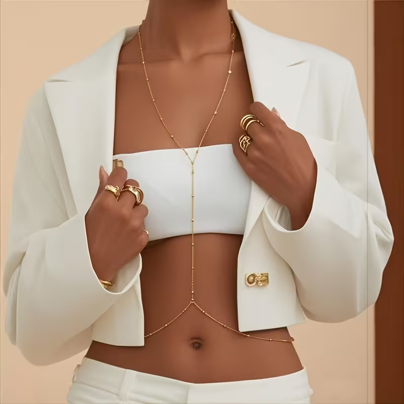 Fashion Simple Bead Chain Bohe - đánh giá và giá Body Jewelry In Bulk
