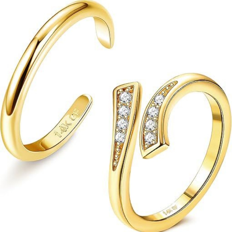14K Gold-Plated Adjustable Zir - đánh giá và giá Body Jewelry Lot