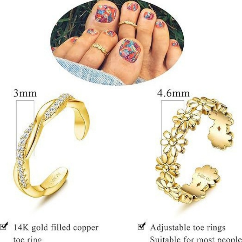 14K Gold-Plated Adjustable Zir - đánh giá và giá Body Jewelry Lot