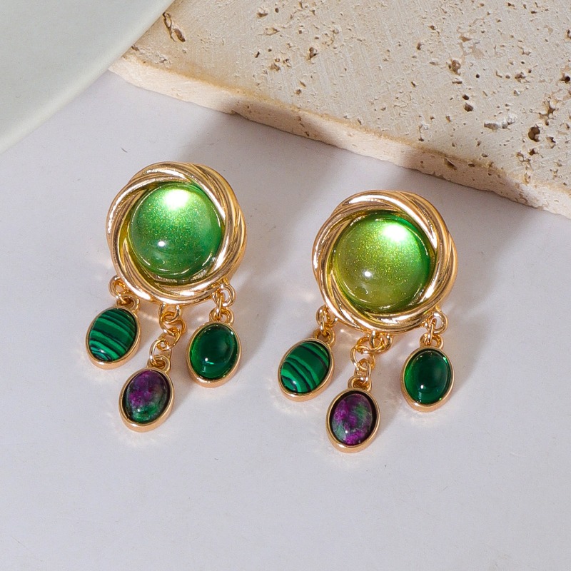 Colorful Glass Crystal Earring - đánh giá và giá Body Jewelry Brands