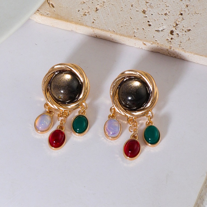 Colorful Glass Crystal Earring - đánh giá và giá Body Jewelry Brands