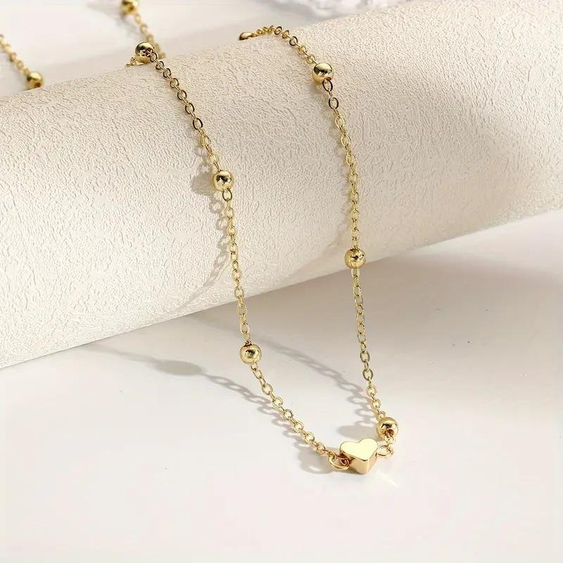 Girls Simple Heart Beaded Bell - đánh giá và giá Body Jewelry In Bulk
