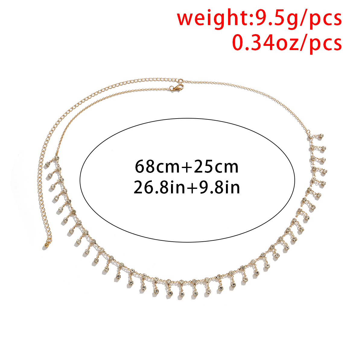 Gợi Cảm Tua Rua Dây Màu Zircon - đánh giá và giá Body Jewelry In Bulk
