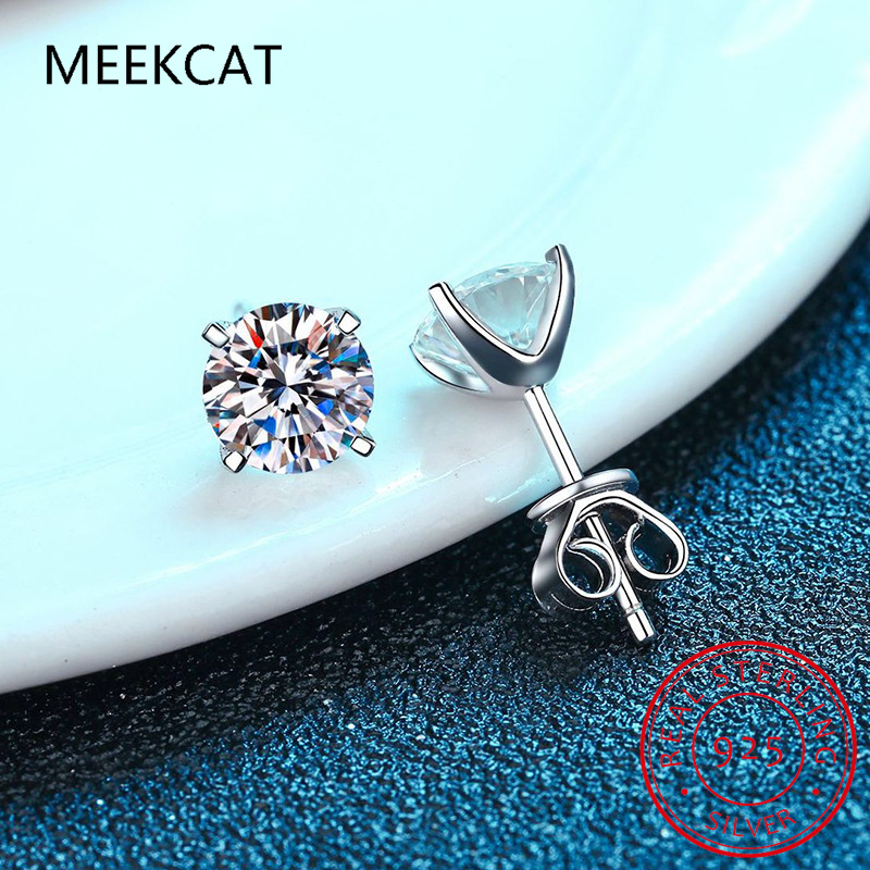 Moissanite D Color Total 0.6ct - đánh giá và giá Body Jewelry Diamond