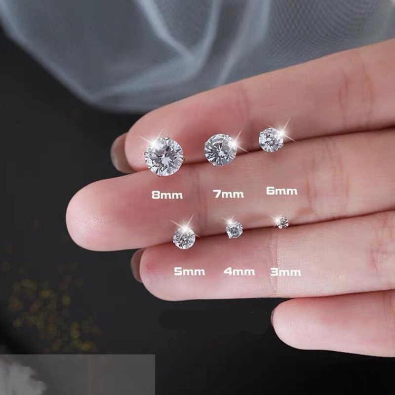 Moissanite D Color Total 0.6ct - đánh giá và giá Body Jewelry Diamond