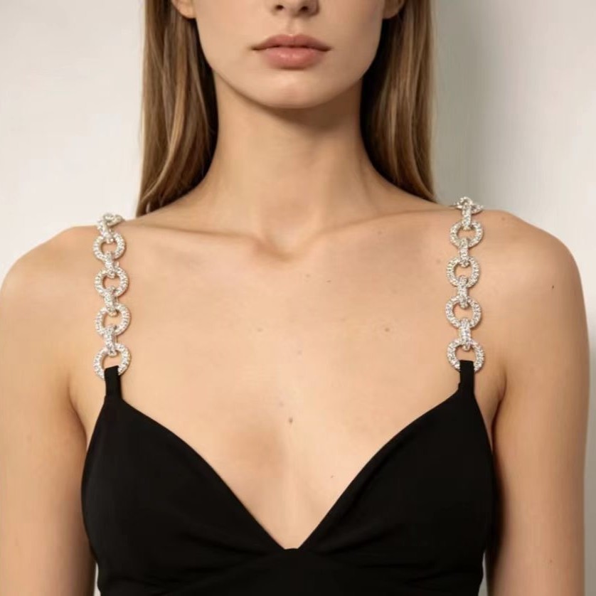 Rhinestone Bra Straps for Wome - đánh giá và giá Body Jewelry Diamond