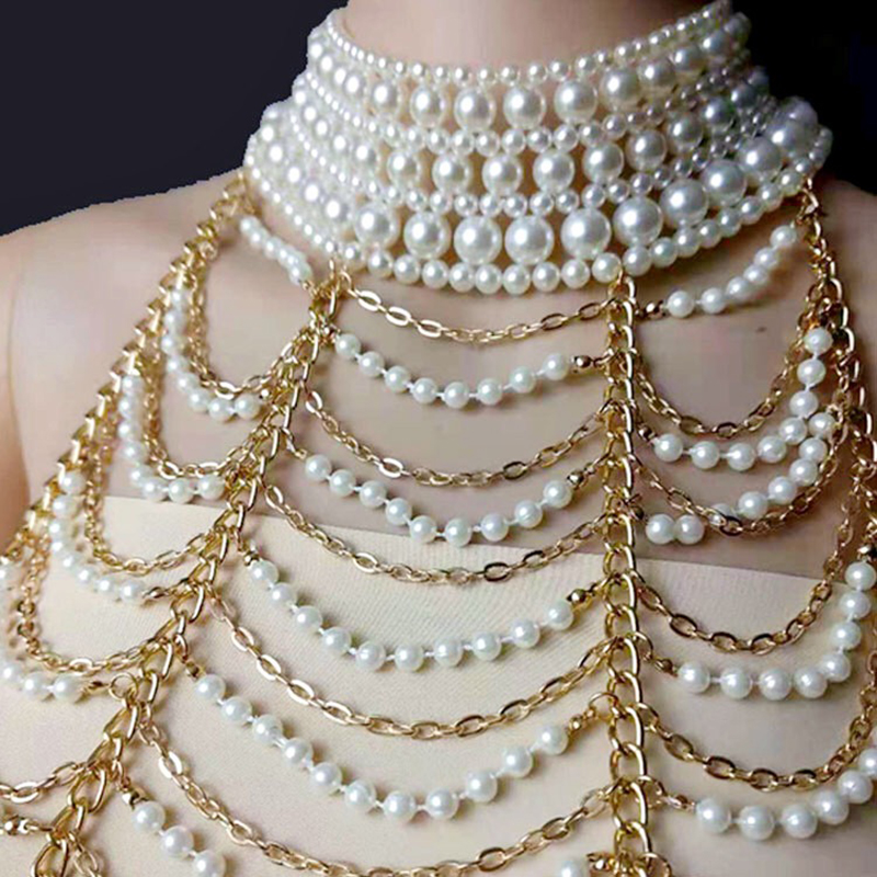 Vintage Đa Lớp Vòng Cổ Ngọc Tr - đánh giá và giá Body Jewelry Brands