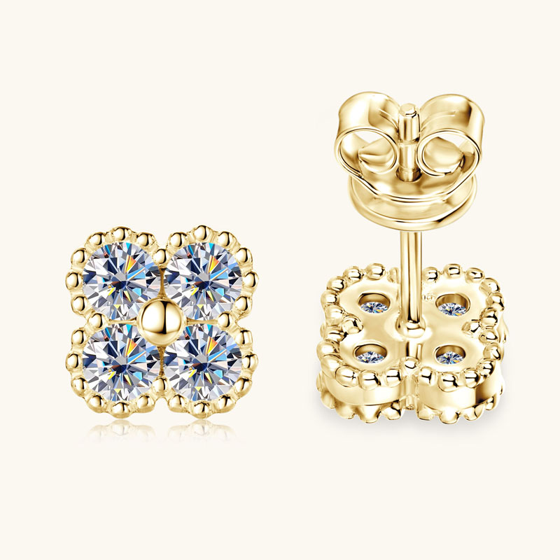 2025 Trendy Four Clover Moissa - đánh giá và giá Body Jewelry Diamond