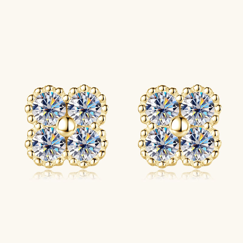 2025 Trendy Four Clover Moissa - đánh giá và giá Body Jewelry Diamond