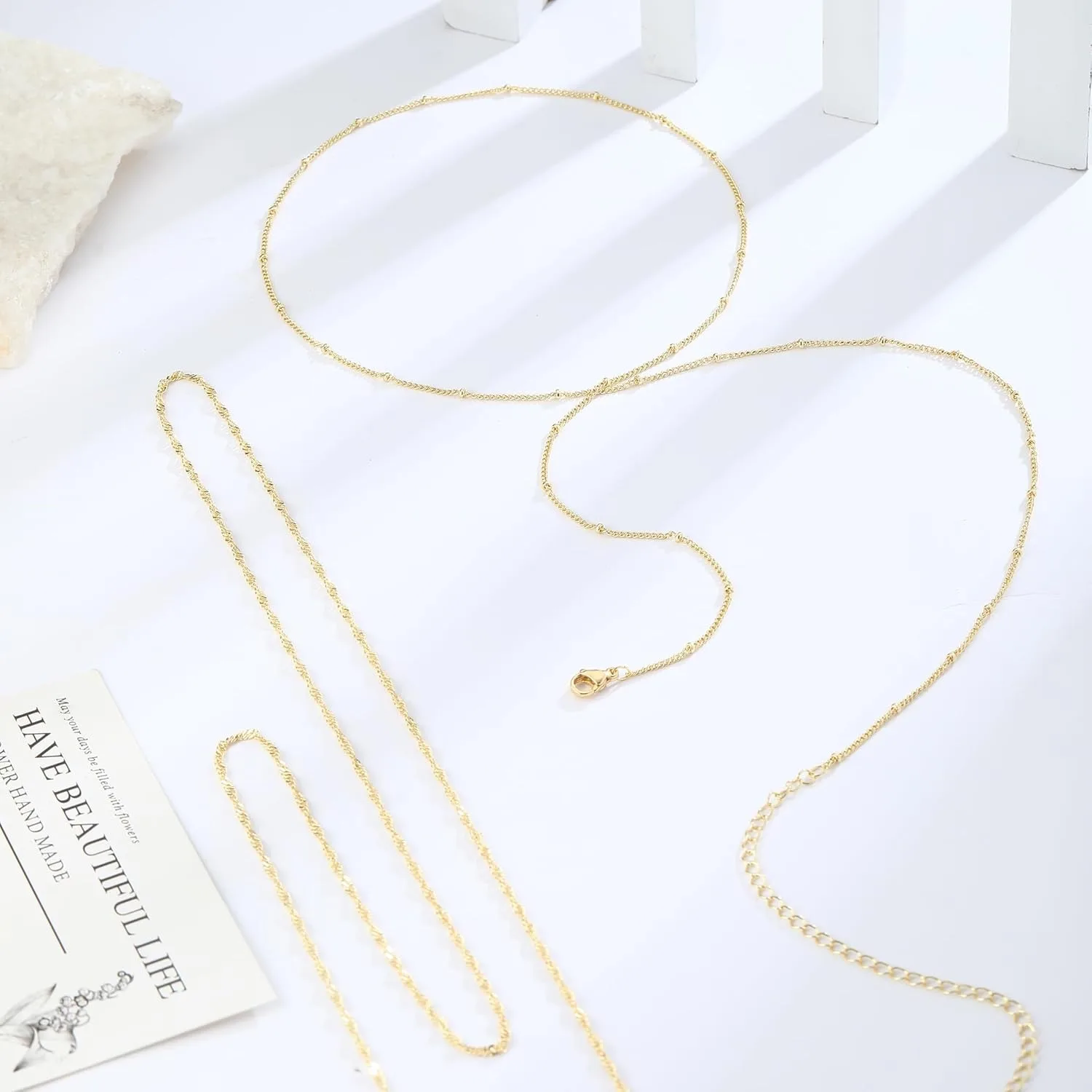 14k Gold Plated 26-33Inch Adju - đánh giá và giá Body Jewelry In Bulk