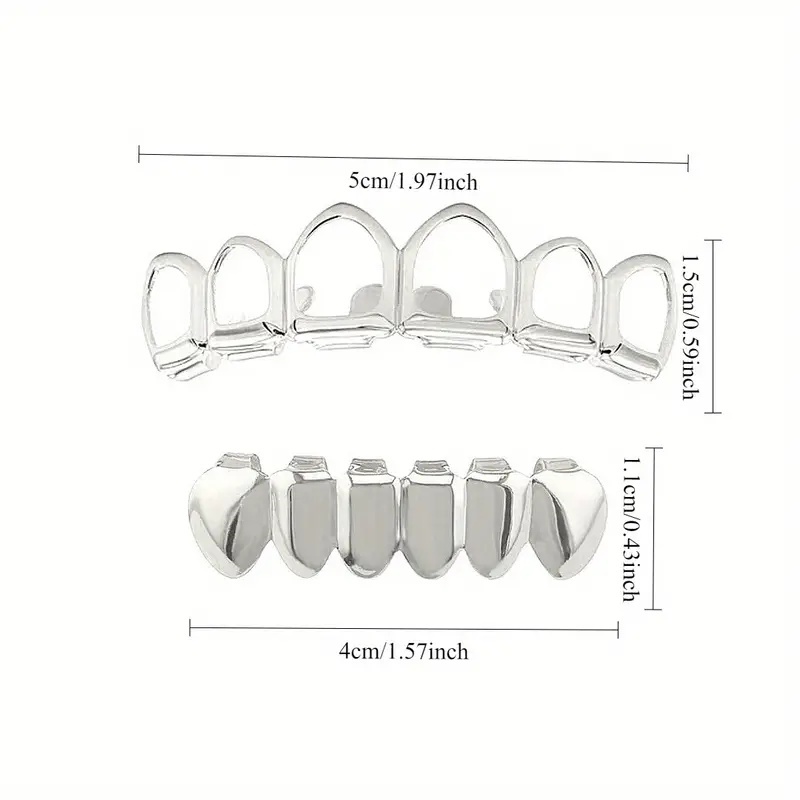 A Set Of Fashionable Six-Tooth - đánh giá và giá Body Jewelry Lot