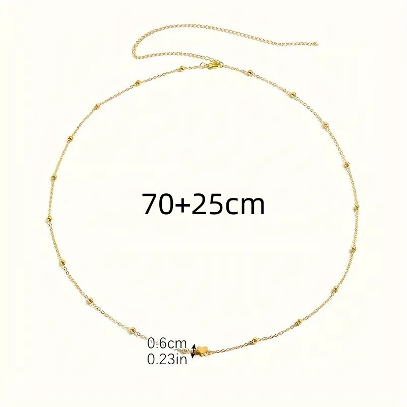 Dainty Gold Heart Waist Chain  - đánh giá và giá Body Jewelry In Bulk