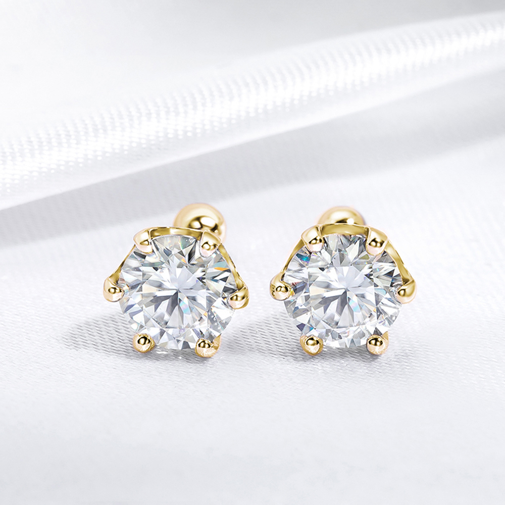 18K Gold Plated 0.2-2ct Moissa - đánh giá và giá Body Jewelry Diamond